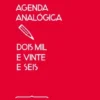 Agenda Analógica 2026 (Vermelha)