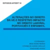 Alterações no Direito da UE e Respetivo Impacto no Direito Laboral Português e Espanhol