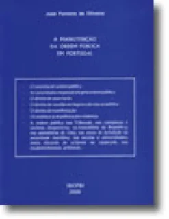 A Manutenção da Ordem Pública em Portugal