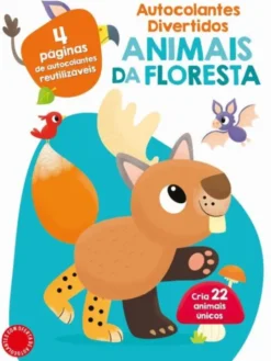 Animais da Floresta - Autocolantes Divertidos