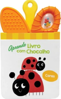 Aprende - Livro Com Chocalho - Joaninha-Cor de Laranja
