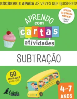 Aprendo com Cartas: Atividades - Subtração 4-7 Anos