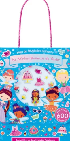 As Minhas Bonecas de Vestir- Mala de atividades Brilhante