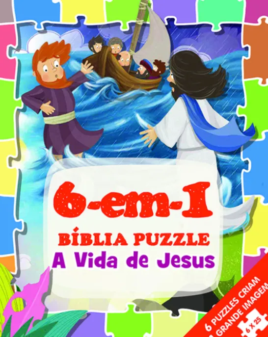 Bíblia Puzzle 6 em 1