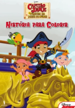 Capitão Jake e os Piratas da Terra do Nunca - História Para Colorir