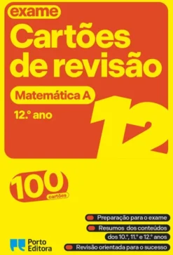 Cartões de Revisão - Livro Matemática A - 12.º Ano