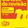 Cartões de Revisão - Livro Matemática Aplicada às Ciências Sociais - 11.º Ano