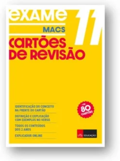Cartões de Revisão - MACS 11