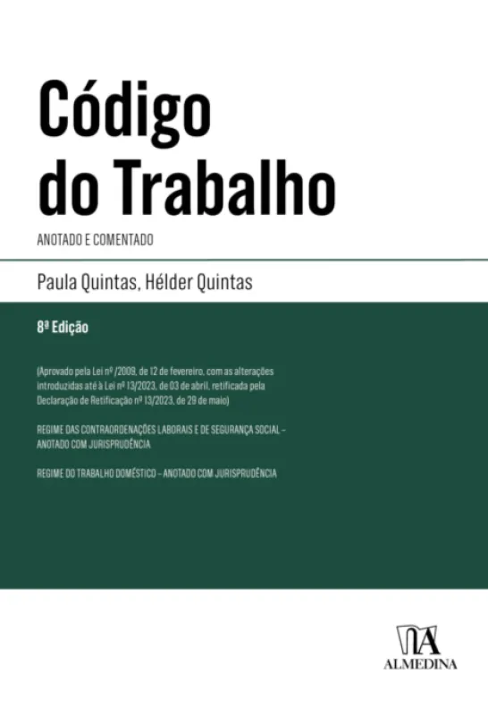 Código do Trabalho - Anotado e Comentado