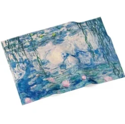 Claude Monet - Knitted Tea Towels - Water Lilies - Size EU 40 x 60 cm