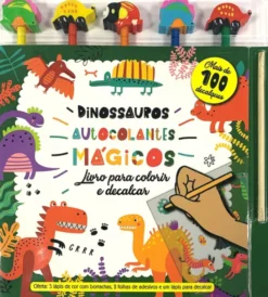 Dinossauros - Autocolantes Mágicos