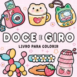Doce e Giro - Livro para Colorir
