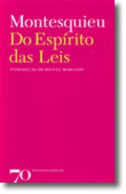 Do Espírito das Leis