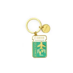 Enamel Key Ring - What a Key Ring - Travel