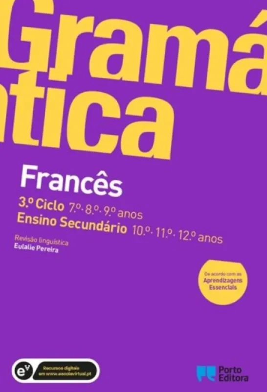 Gramática de Francês - 3.º Ciclo e Ensino Secundário