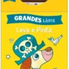Leva e Pinta com Grandes Lápis - Amarelo - Cão