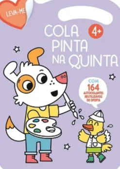 Leva-Me - Cola E Pinta Na Quinta - Lilás 4+