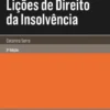 Lições de Direito da Insolvência - 3ª Edição