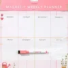 Magnetic Weekly Planner