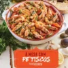 À Mesa Com Petiscos