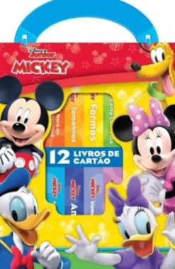 Mickey - 12 Livros de Cartão