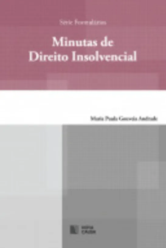 Minutas de Direito Insolvencial