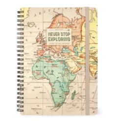 12-MONTH DIARY - 2025 - LARGE WEEKLY SPIRAL BOUND DIARY - TRAVEL