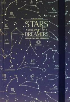 16-Month Diary - 2024/2025 - Medium Daily Diary - Stars