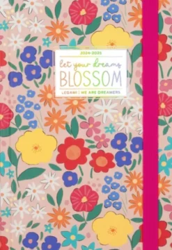 16-Month Diary - 2024/2025 - Medium Daily Diary - Flowers