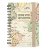 12-MONTH DIARY - 2025 - SMALL WEEKLY SPIRAL BOUND DIARY - TRAVEL