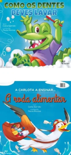 O Danilo a Ensinar… Como os Dentes deves Lavar - A Carlota a Ensinar… A Roda Alimentar