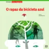 O rapaz da bicicleta azul