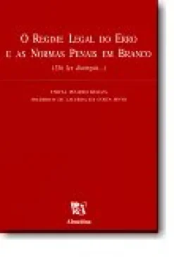 O Regime Legal do Erro e as Normas Penais em Branco