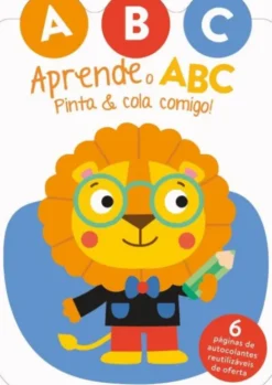 Pinta & Cola Comigo - Aprende o ABC - Leão