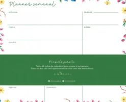 Planner semanal Primavera