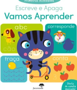 Primeiras Atividades - Escreve e Apaga - Vamos Aprender