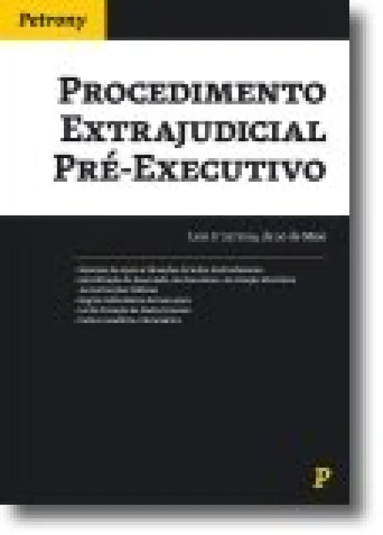 Procedimento Extrajudicial Pre