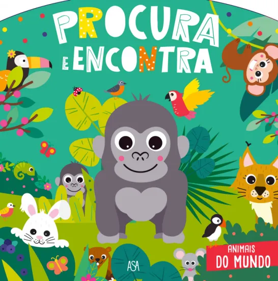 Procura e Encontra - Animais do Mundo