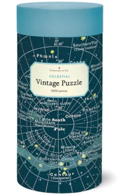 Puzzle Cavallini 1000 pçs 55X70cm Celestial
