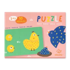 Puzzle Família - 2 Peças