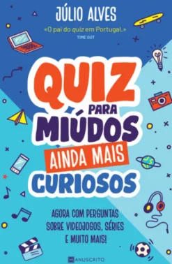 Quiz para Miúdos Ainda Mais Curiosos - Agora com perguntas sobre videojogos, séries e muito mais!