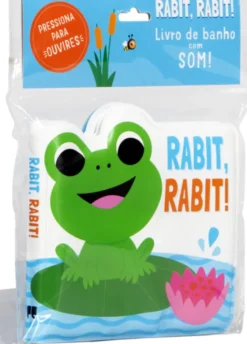 Rabit, rabit! - Livro de Banho com Som
