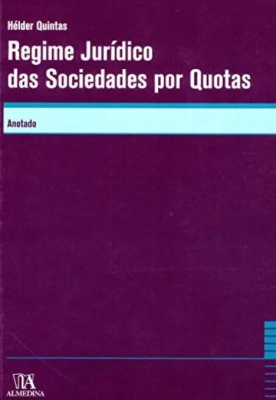 Regime Jurídico das Sociedades por Quotas