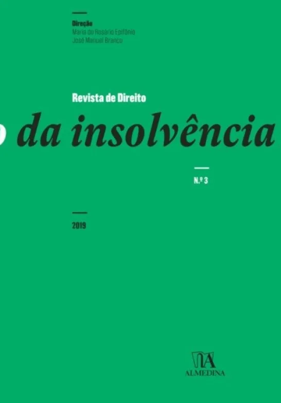 Revista de Direito da Insolvência - N.º 3 - 2019