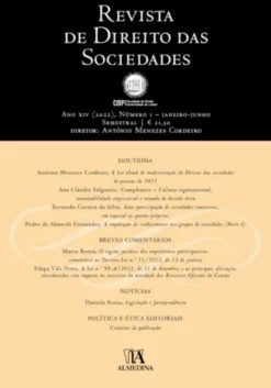 Revista de Direito das Sociedades - Ano XIV - N.º 1 - 2022