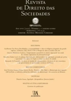 Revista de Direito das Sociedades - Ano XVII - N.º 1 - 2025