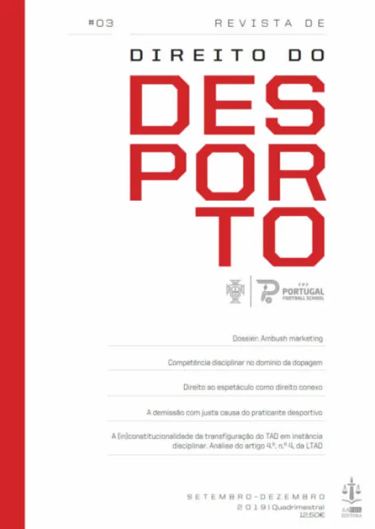 Revista de Direito do Desporto N.º 3