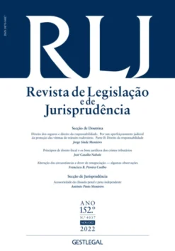 Revista de Legislação e de Jurisprudência - Ano 152.º - N.º 4037