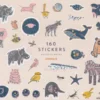 160 Stickers Animals