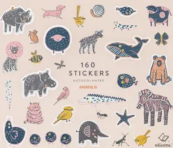 160 Stickers Animals